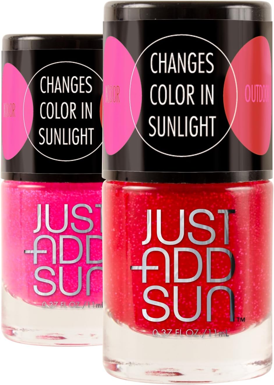 Just Add Sun Color Changing Nail Polish (Pink Punch)