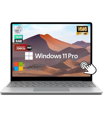 Amazon.com: Microsoft Surface Laptop Go Touchscreen Computer, i5
