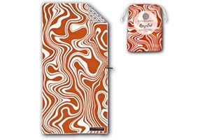 ECCOSOPHY Microfiber Beach Towel - Sand Free Towels are Quick Dry, Light Weight, Super Absorbent - Perfect Pool, Travel, Cruise, Camping Essentials - Oversized Extra Large for Adults 71x35 in