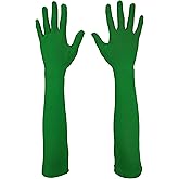 Howriis Men's and Women's Spandex Gloves Costume Halloween Cosplay Stretchy Long Gloves