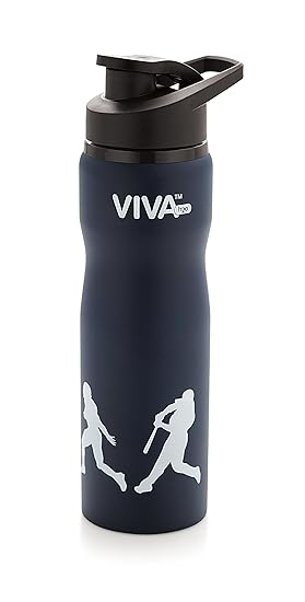 Viva H2O Stainless Steel Water Bottle, Trendy, Fridge Bottle,750Ml