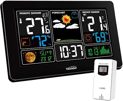 Youshiko YC9441 Wireless Weather Station UK Version with UK Warranty