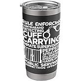 Funny Correction Officer Correctional Officer Gifts Stainless Steel Insulated Tumbler