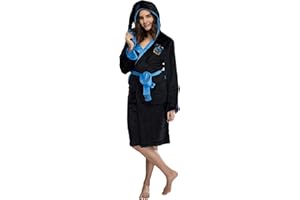INTIMO Harry Potter Juniors' Plush Costume Robe Hogwarts Houses Gryffindor, Ravenclaw, Hufflepuff, Slytherin
