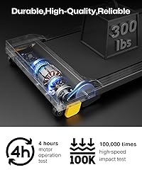 Walking Pad, Compact Under Desk Treadmill for