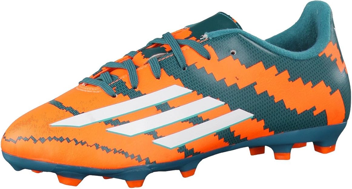 boys orange football cleats