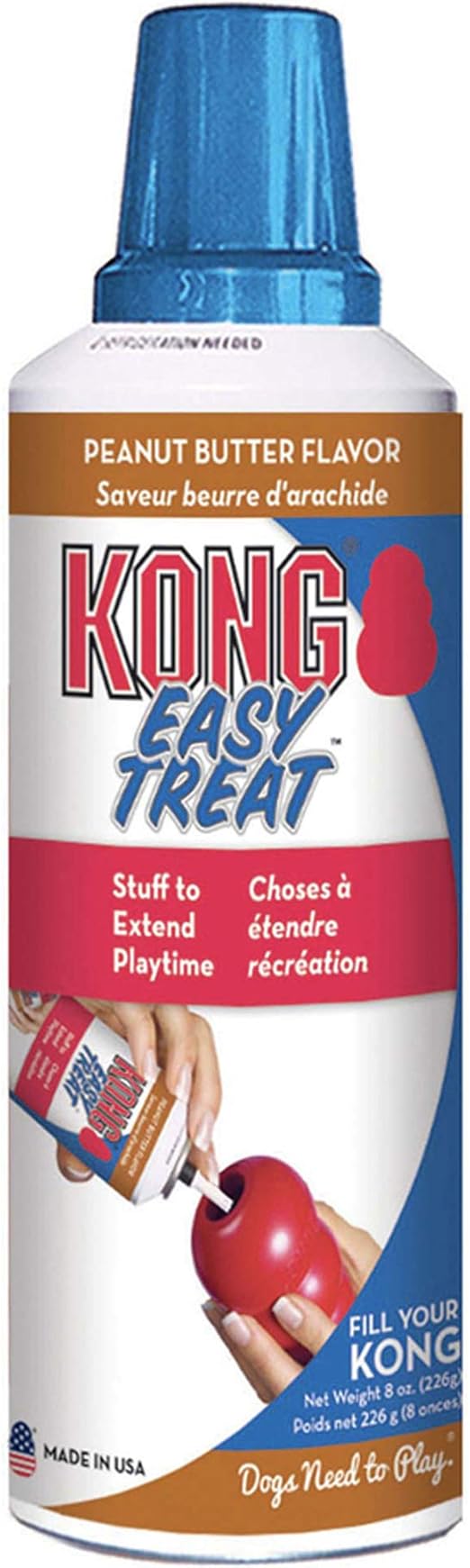 stuff kong with peanut butter