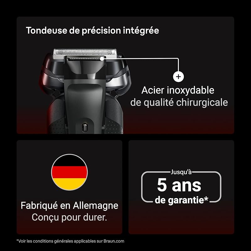 Rasoir Electrique Homme Series 9 Sport 9100si, Noir