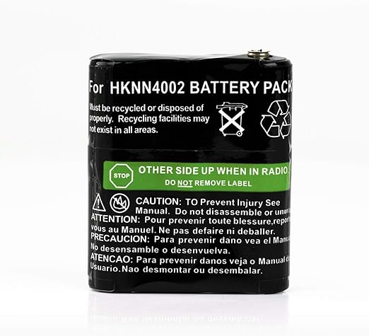 Amazon Com Expertpower 3 6v 1650mah Nimh High Capacity Two Way Radio Battery For Motorola Hknn4002 Hknn4002a Hknn4002b Kebt 071 A Kebt 071 B Kebt 071 C Kebt 071d