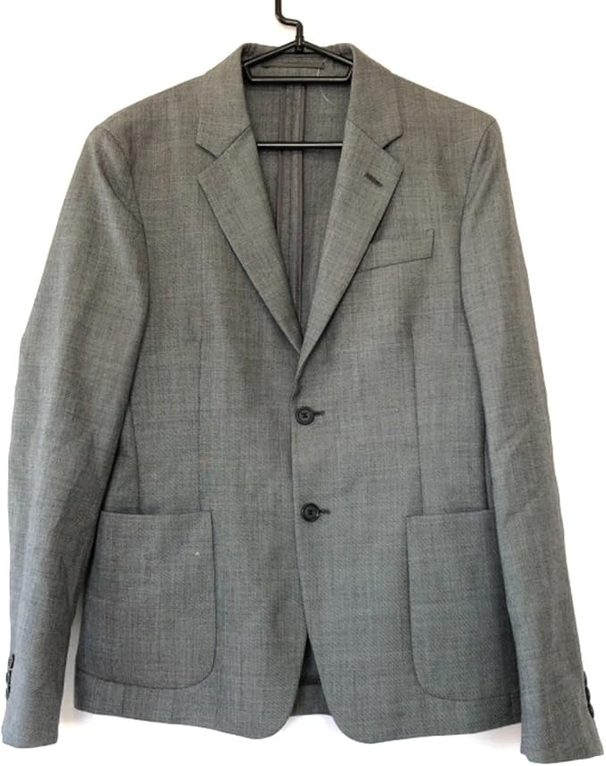 Amazon プラダ Prada ジャケット メンズ グレー 中古 服 ファッション小物 通販