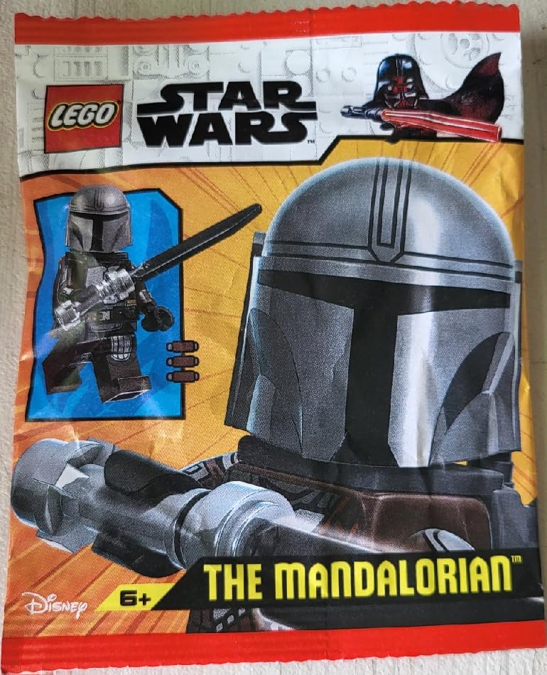 LEGO Star Wars The Mandalorian Minifigure/Din Djarin / 'Mando' with Dark Saber