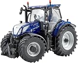 Britains New Holland T7.300 1:32 Tractor Die-Cast Replica Blue Power view 2