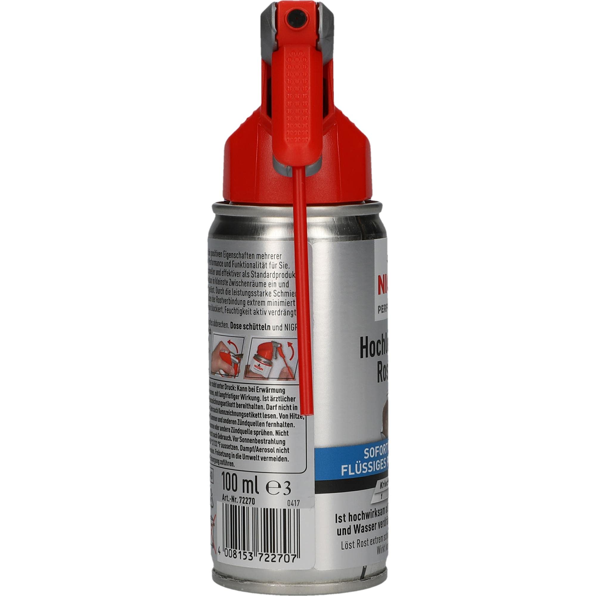 NIGRIN Hybrid Hochleistungs- Rostlöser, wasserverdrängend und korrosionshemmend, 100 ml 3