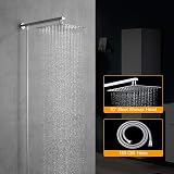 GRIFEMA G7007 10 Inch Rainfall Shower Head Set Chrome Stainless Steel view 3