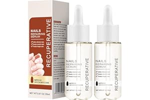 HIRAKI GFOUK 7 Days Nail Growth and Strengthening Serum, Nail Serum Repair Essence, Nail Growth and Strength Serum, Nail Strengthener for Damaged Nails, Nail Growth Treatment (2PCS)