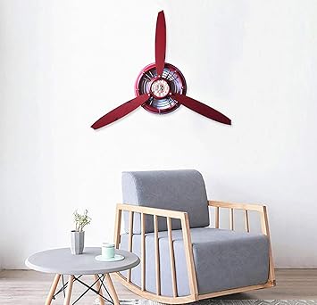 Amazon Com Riseon Vintage Metal Aircraft Airplane Propeller Fan