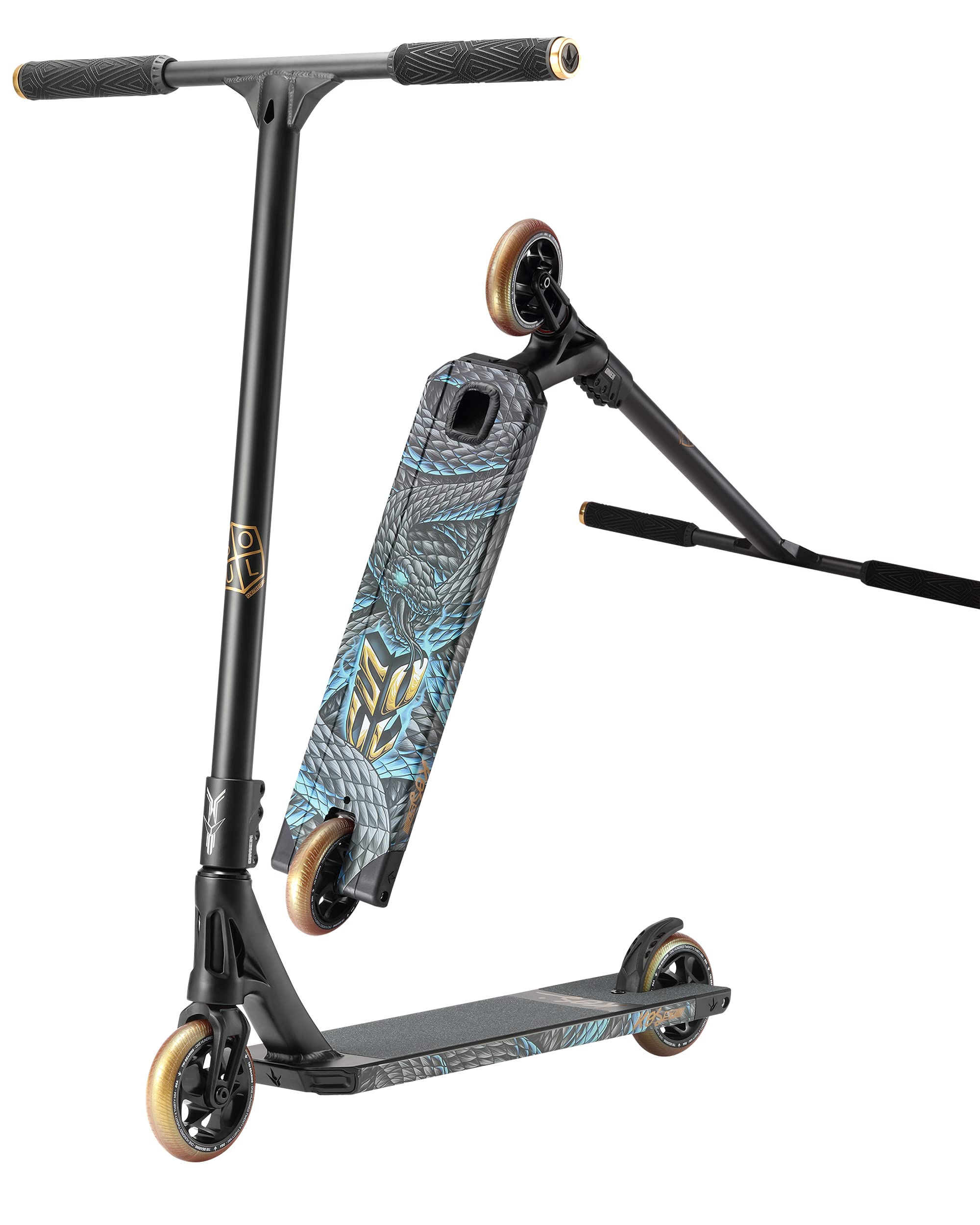 Envy Scooters KOS S7 Pro Scooters - Pro Street Scooters for Intermediate to Advanced Stunt Scooter Riders. Top of line Street Scooter for Skate Park, Youth and Adult Scooters