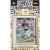 Minnesota Vikings 2023 Donruss Factory Sealed 10 Card Team Set Featuring Rated Rookie Cards Jordan Addison, DeWayne McBride and Jaren Hall Plus Kirk Cousins and Others