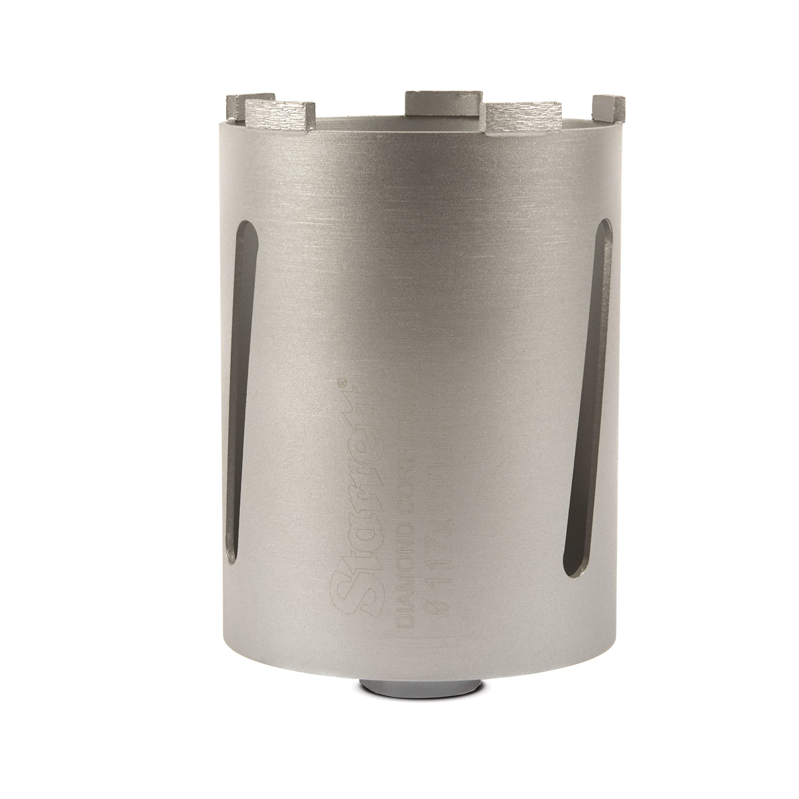 Starrett Diamond Dri-Core Drills - BMC117 Dry Cutting Core Drill For Brick Blocks Granite Masonry - 117 mm