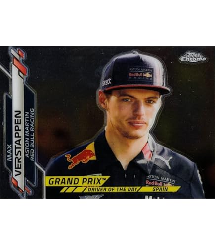 2020 Topps Formula 1 Max Verstappen リフ Max Verstappen 2020 Topps Chrome Formula 1 Sapphire Edition