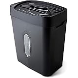 Aurora AU1220XA 12 Sheet Crosscut Paper and Credit Card Shredder with 5.2 gal Wastebasket