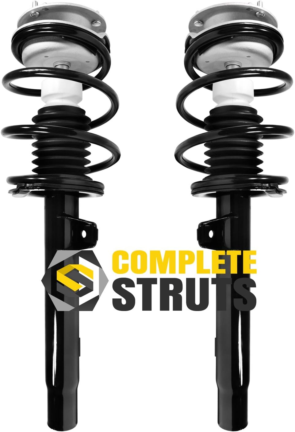 OREDY Front Pair Complete Struts Shocks Coil Spring Assembly 11372 11371 for 2001 2002 2003 2004 ...