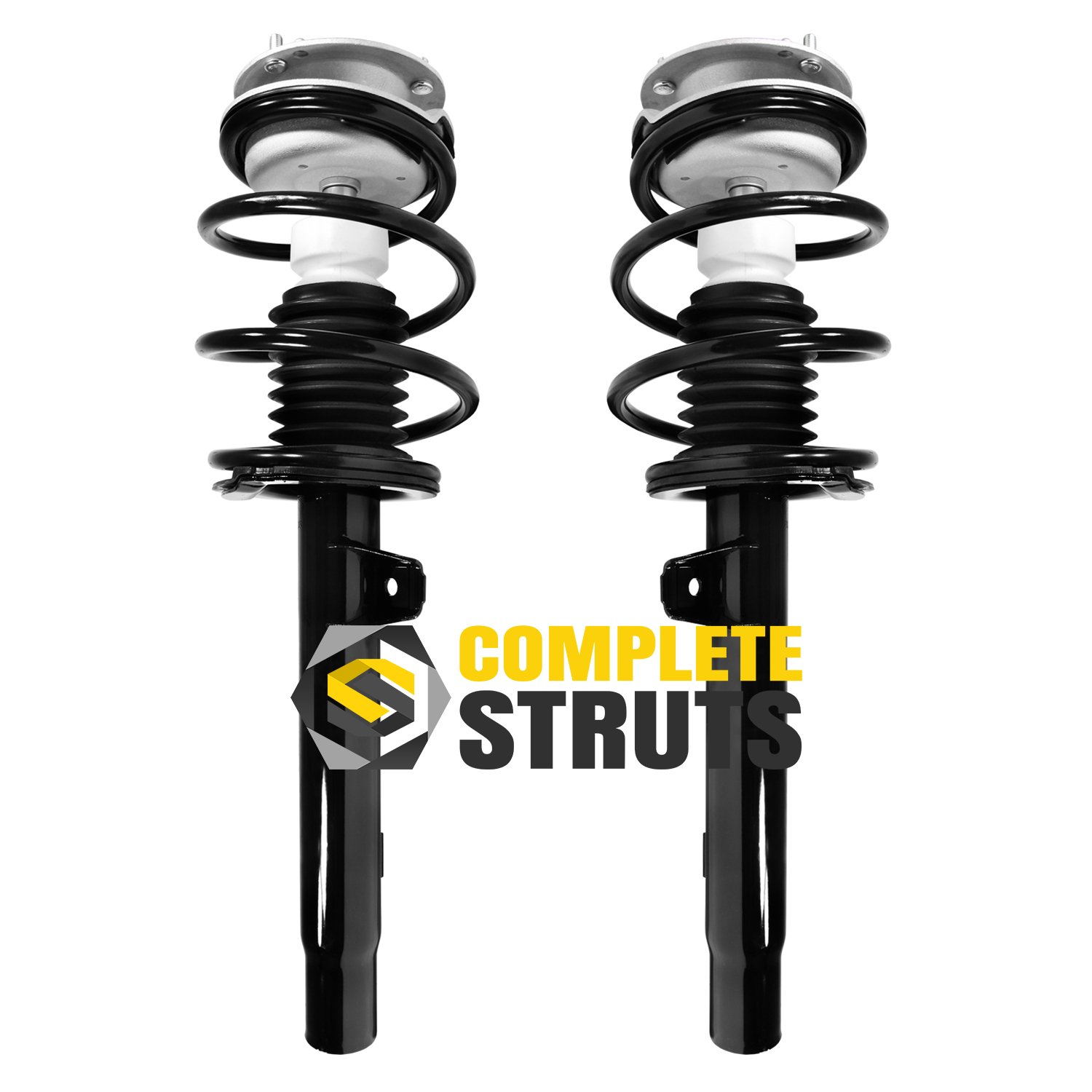COMPLETESTRUTS Front Quick Complete Strut Assemblies with Coil Springs Replacement for 2001-2005 BMW 325i - Set of 2