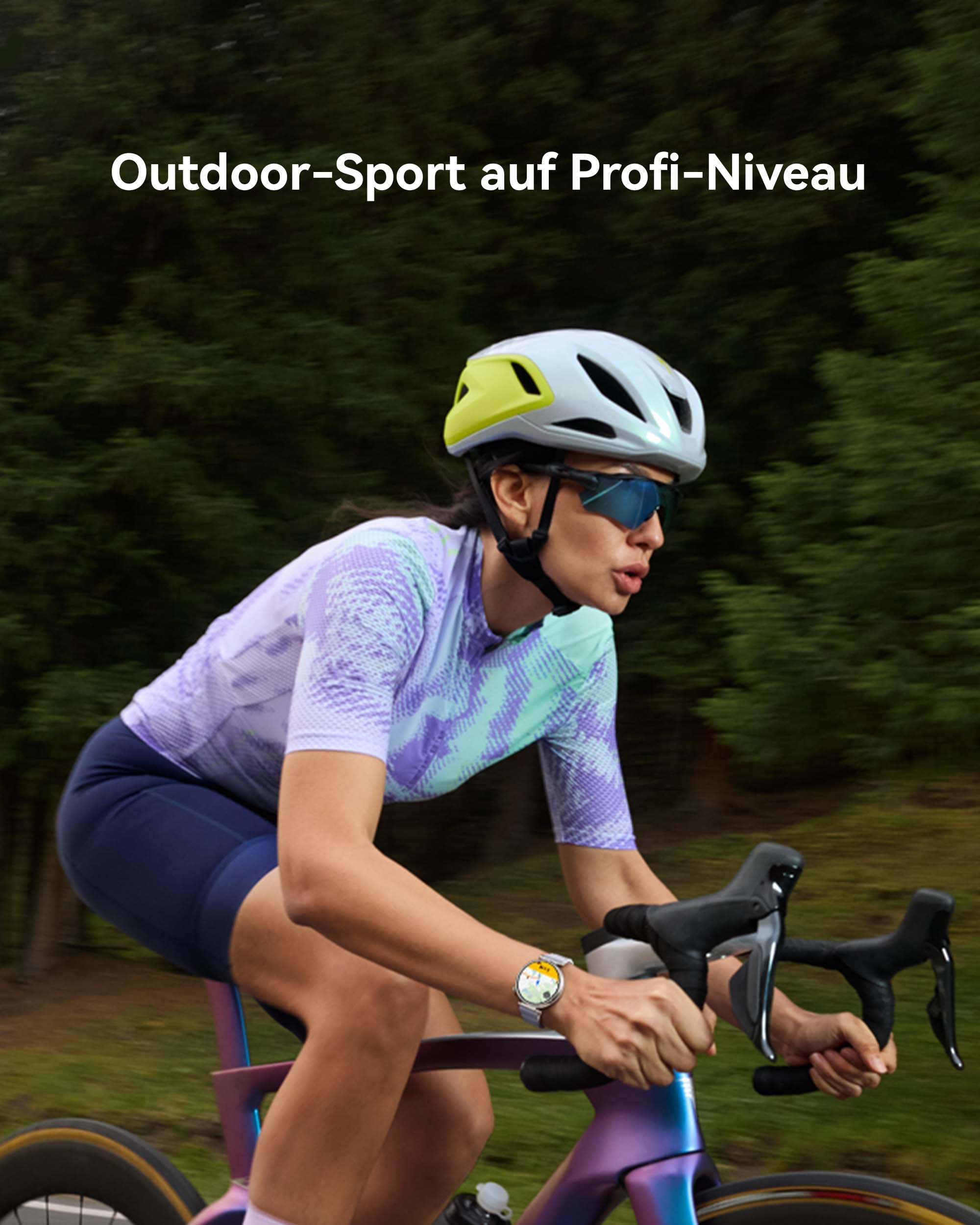 HUAWEI Watch GT 6 Smartwatch, GPS,1,47" AMOLED-Display, Bis zu 21 Tage Akku，Radfahren, 100+ Sportmodi, Kompatibel mit Android™ & iOS, Gesundheitsmonitoring, emotionales Wellbeing, Schwarz, 46mm 5