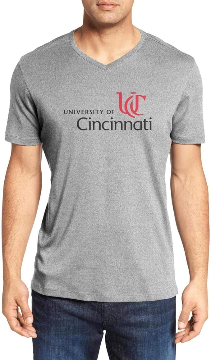 Men's UniversityofCincinnati Classic Cotton VNeck T