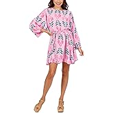Mud Pie Womens Mud Pie Women's Dutton Flounce Dress