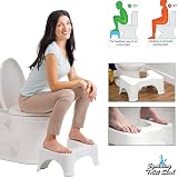 ATEK Bathroom Toilet Stool Squatting Potty Anti Slip Durable Medical Plastic view 6