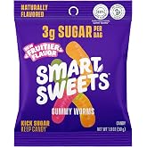 Smart Sweets, Gummy Worms, 1.8 Ounce