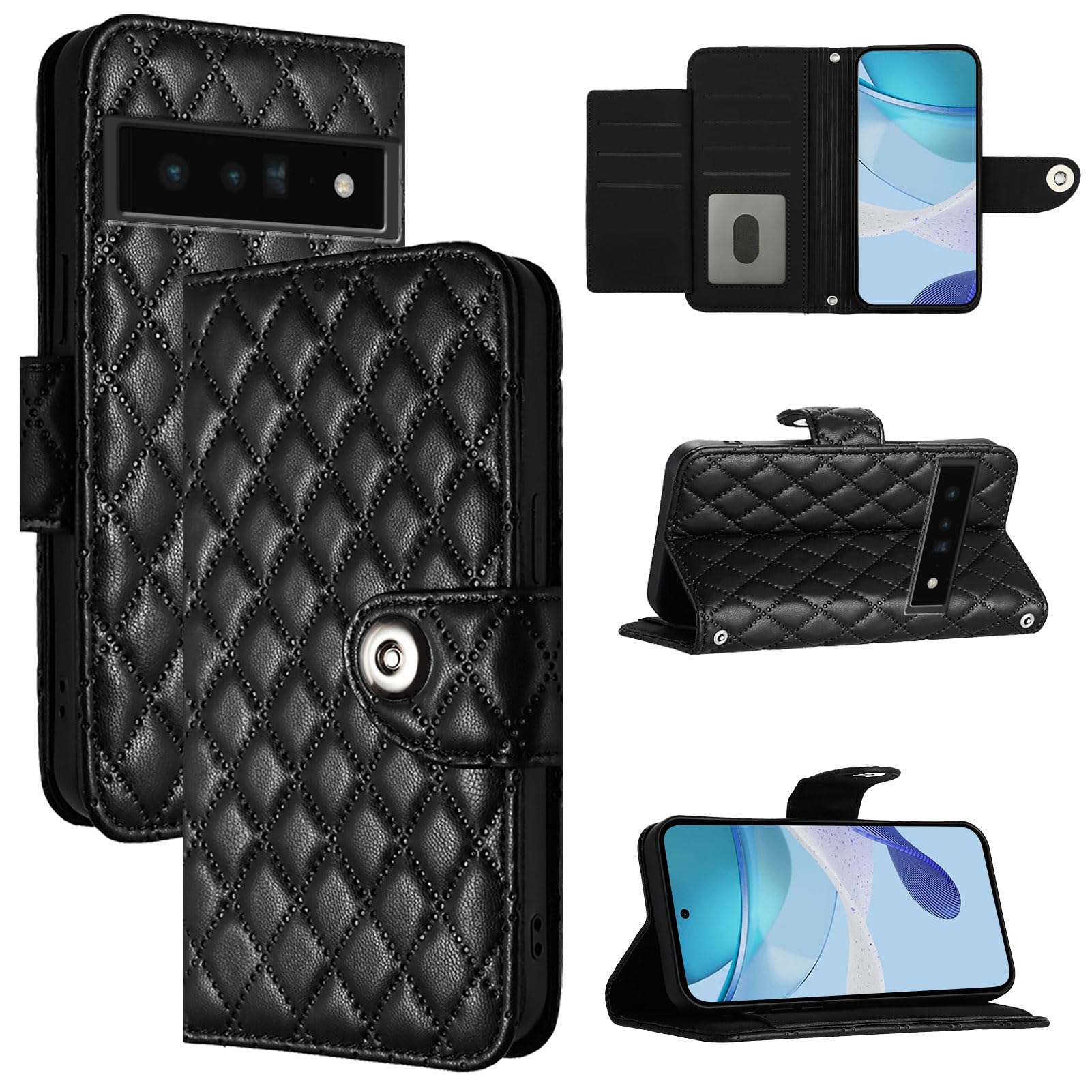 Rfvzubemok Compatible with Google Pixel 6 Pro 5G
