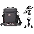 Darwav Golf Cooler, 12-Can Insulated Soft Cooler Bag, Fits on Golf Push Cart