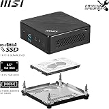 MSI Cubi 5 12M i7-1255U Barebone NUC Mini PC SFF HTPC Iris Xe Tbolt 4 WiFi 6E view 4