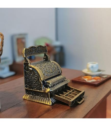 Amazon.com: Dollhouse Miniature Cash Register, 