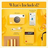 KODAK Printomatic Full-Color Instant Print Camera 5MP Yellow view 3