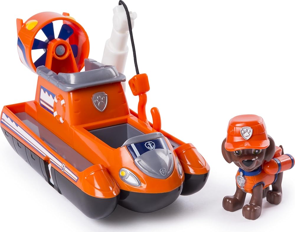 Paw Patrol Zuma Ultimate Rescue Hovercraft Moving Propellers Rescue Hook 3+