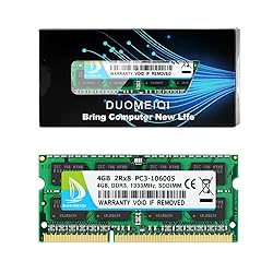 DUOMEIQI Pc3-10600 ddr3 ram 8GB (2 X 4GB) 1333Mhz