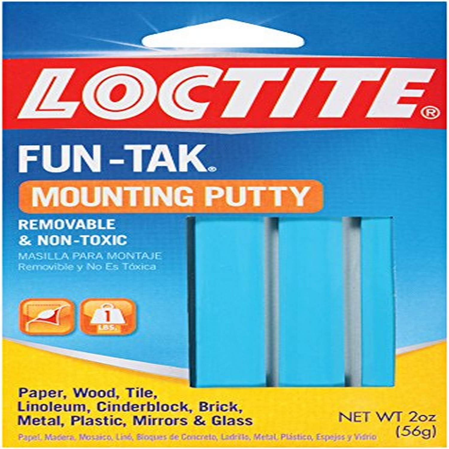 Loctite FunTak Mounting Putty, 2Ounce (12Pack) Amazon.ca Tools