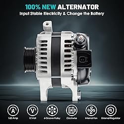 Farrme 11295 Car Alternators Fit for Chrysler Town