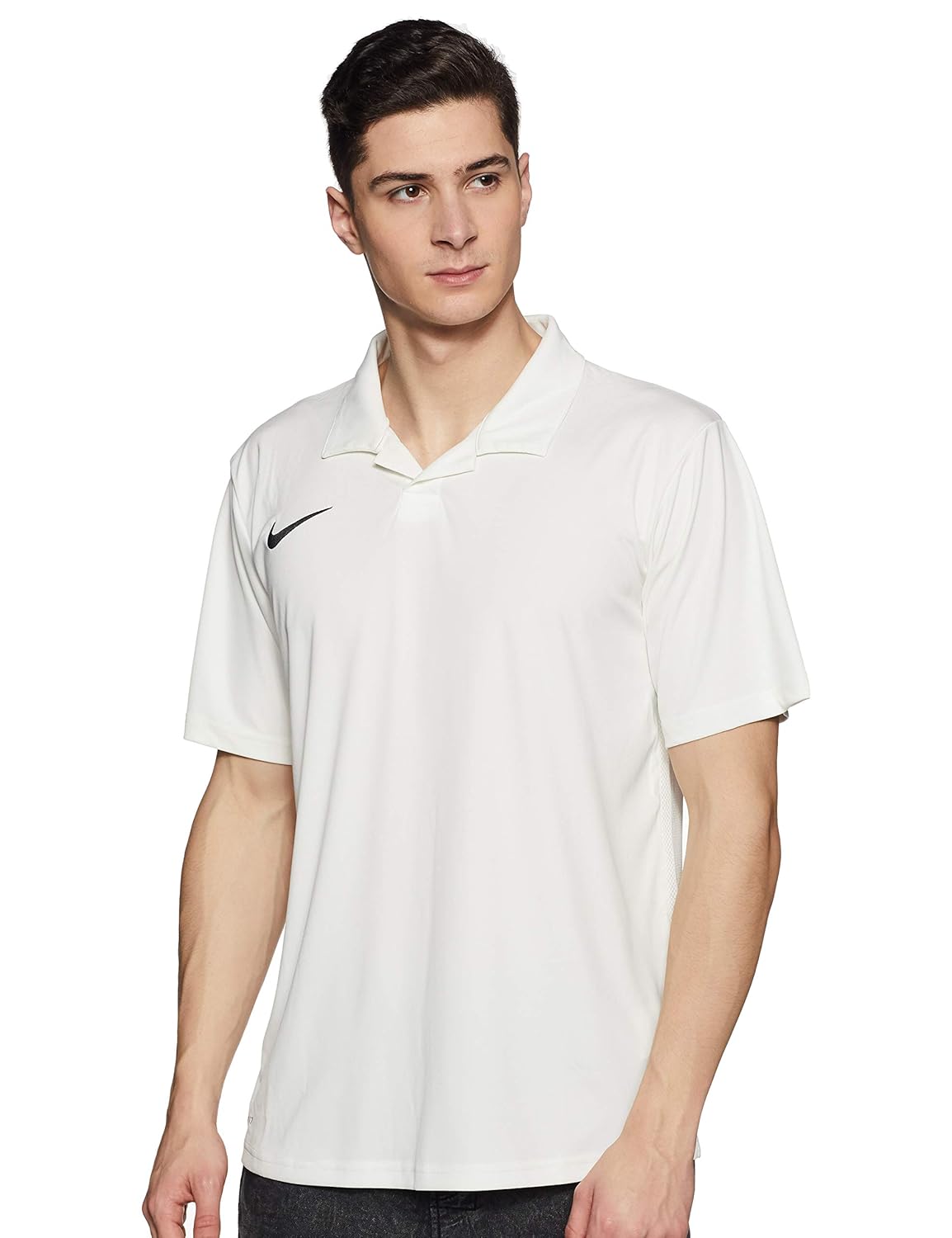 nike white cricket t shirt