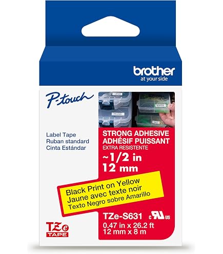 Amazon.com: Brother Genuine P-Touch TZE-S961 Tape1-1/2