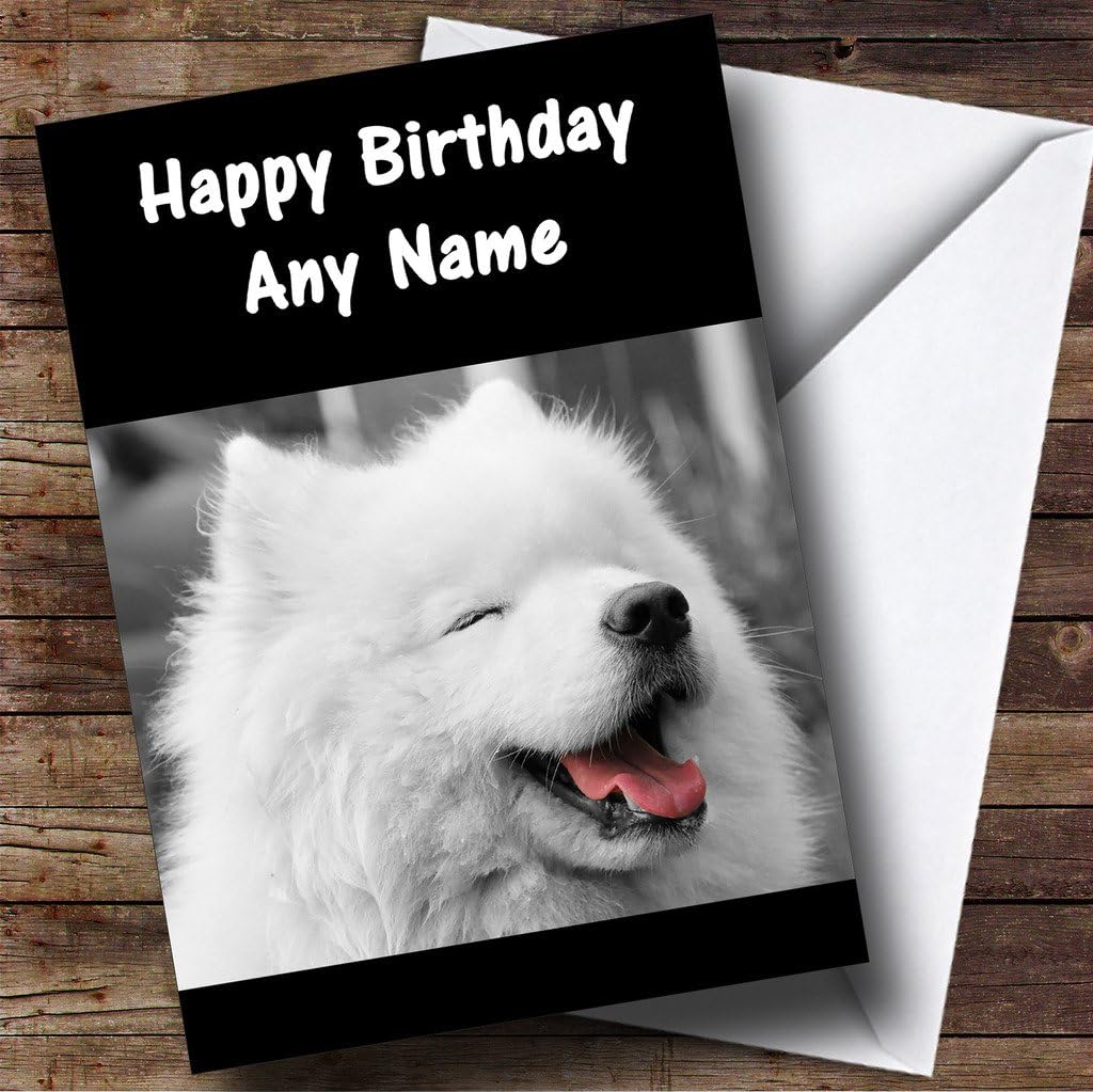 happy birthday samoyed
