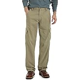 Wrangler Authentics Mens Twill Relaxed Fit Cargo Pant (Logan)