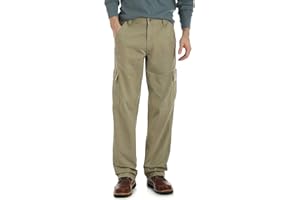Wrangler Authentics Mens Twill Relaxed Fit Cargo Pant (Logan)
