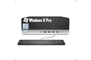 HP ProDesk 600 G3 SFF Business Desktop PC, Core i5-7500(3.40GHz-3.80GHz), 8GB RAM, 256GB SSD, WiFi, BT, Mouse & Keyboard, Win
