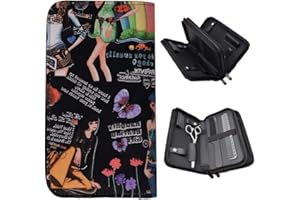 ANTILOG Shear Cases for Hairstylists,Shears Hairstylists, Hair Scissors Pouch,Waterproof Hairdressing Tools Storage Bag Hair Salon Scissors Comb Barber Tool Case Pouch