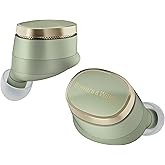 Bowers & Wilkins Pi8 Bluetooth Wireless Earbuds (Jade Green), in-Ear Bluetooth Earphones with Qualcomm Chipset & aptX Lossless, Active Noise Cancelling Earbuds, 3 Built-in Mics, 15-Min Quick Charging