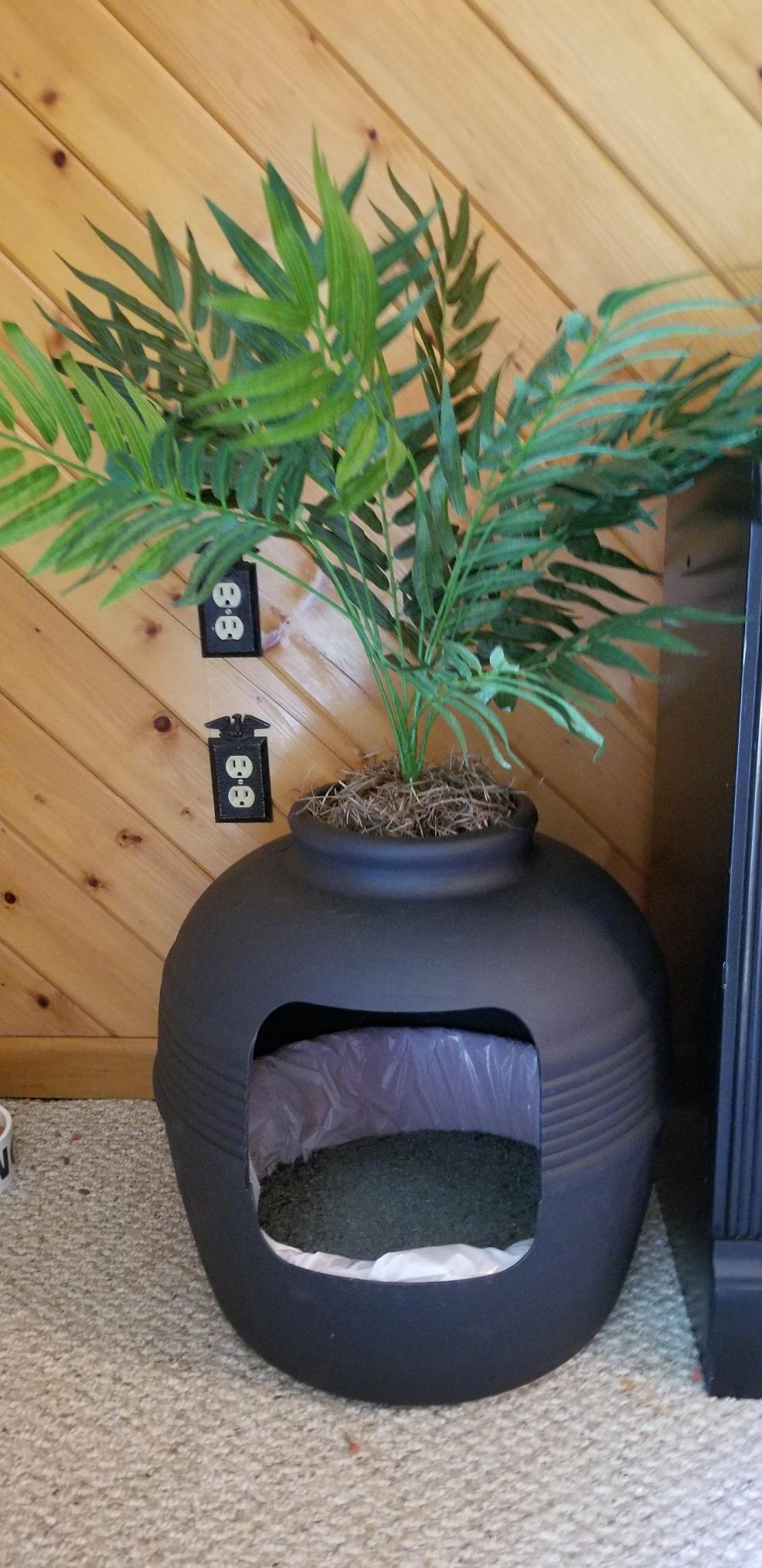 Hidden Litter Box Planter Base Kits